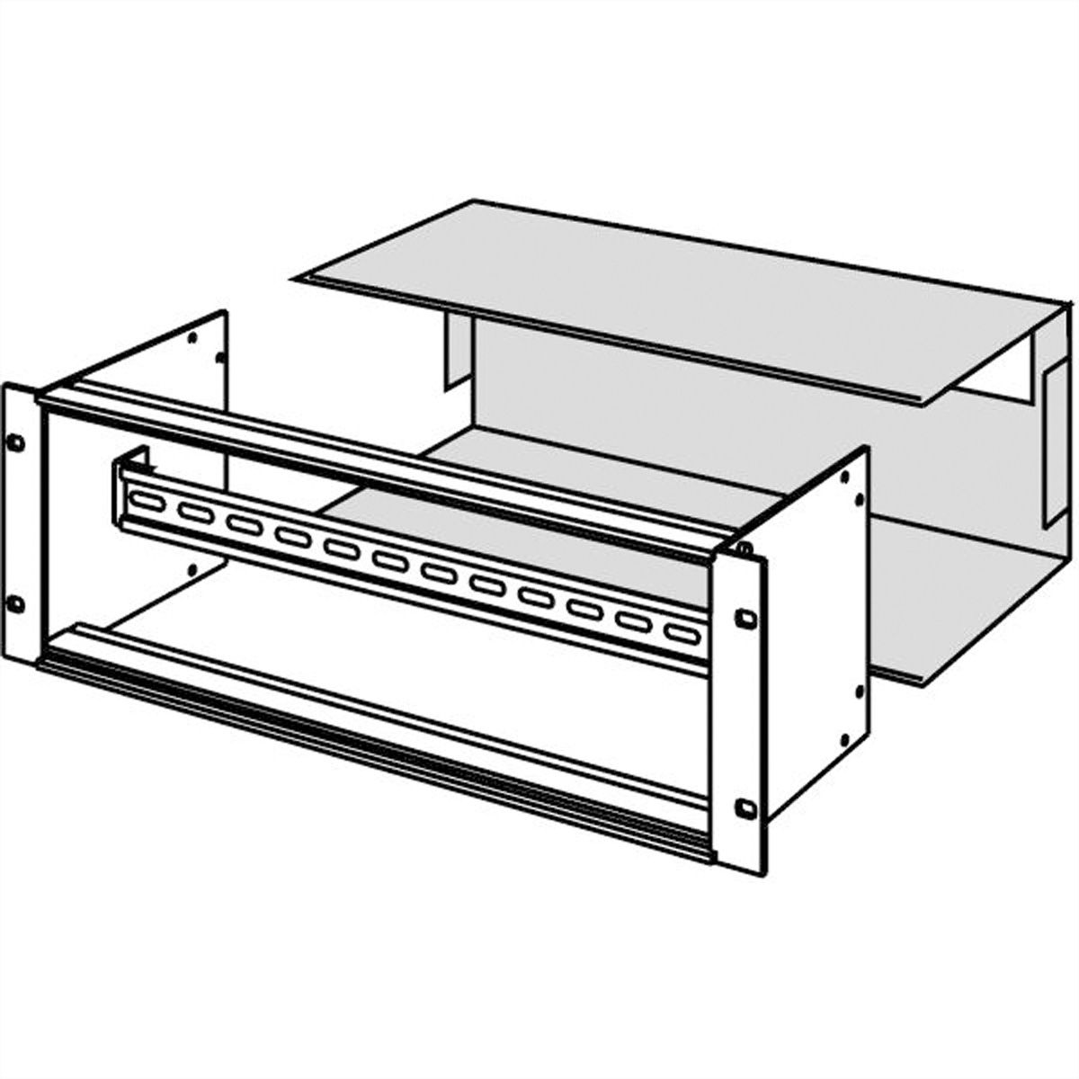 SCHROFF Kap voor 19" modulehouder
