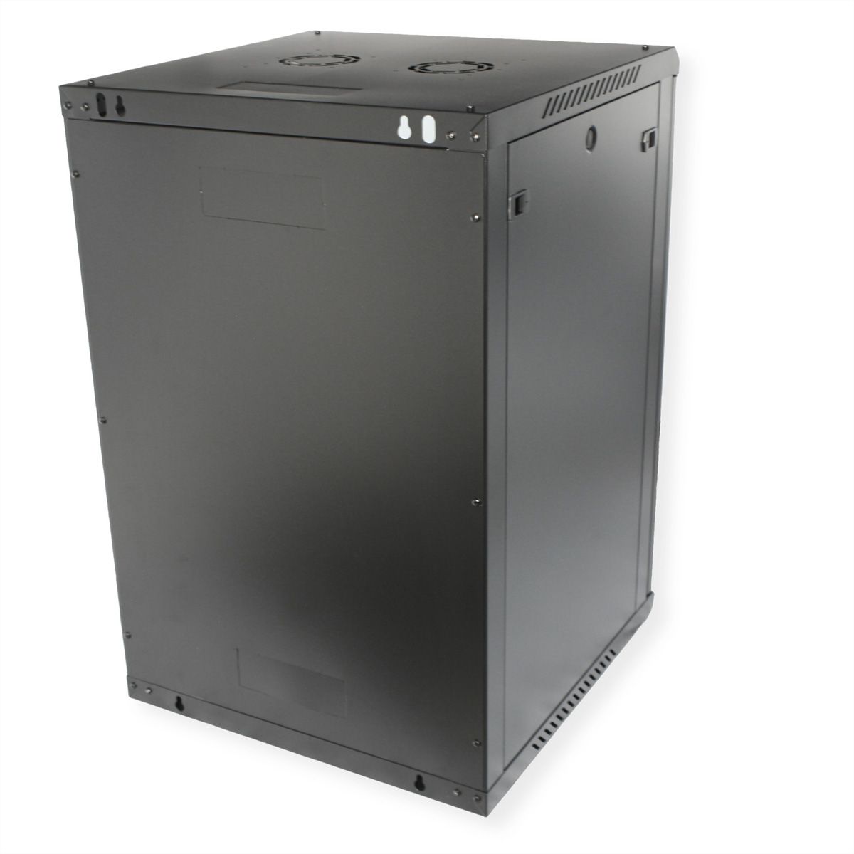 ROLINE 19-inch wandbehuizing Basic Plus 18U, 600x600 BxD zwart