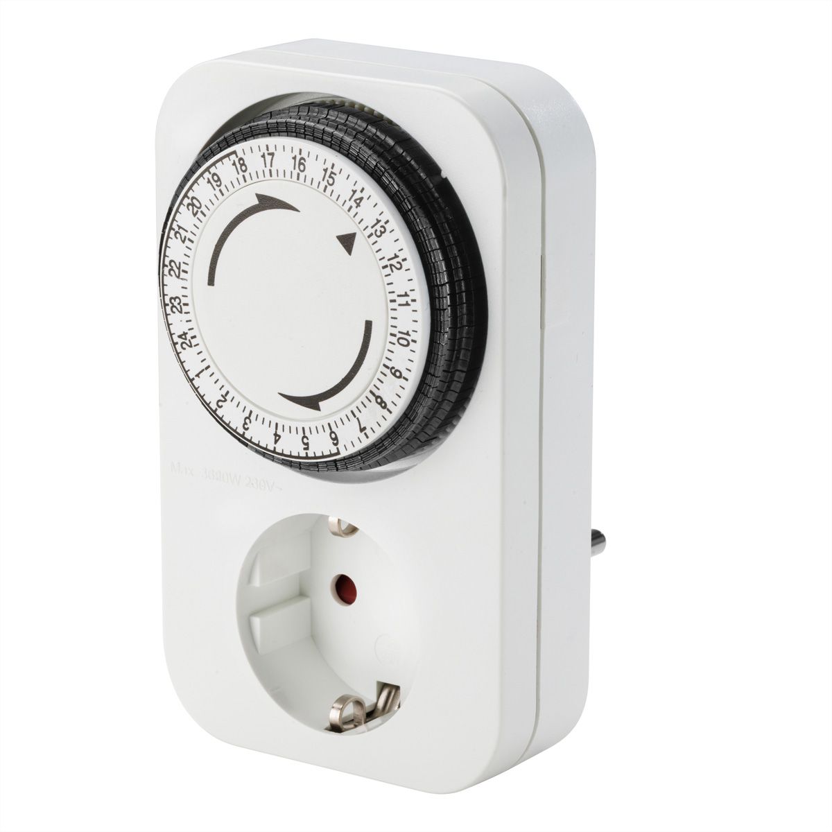 BACHMANN Mechanical timer 24h, Mechanical timer 24h 1GD/1A-1 white