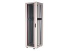 ROLINE 19-inch network cabinet Basic 42 U, 600x600 WxD glass door grey