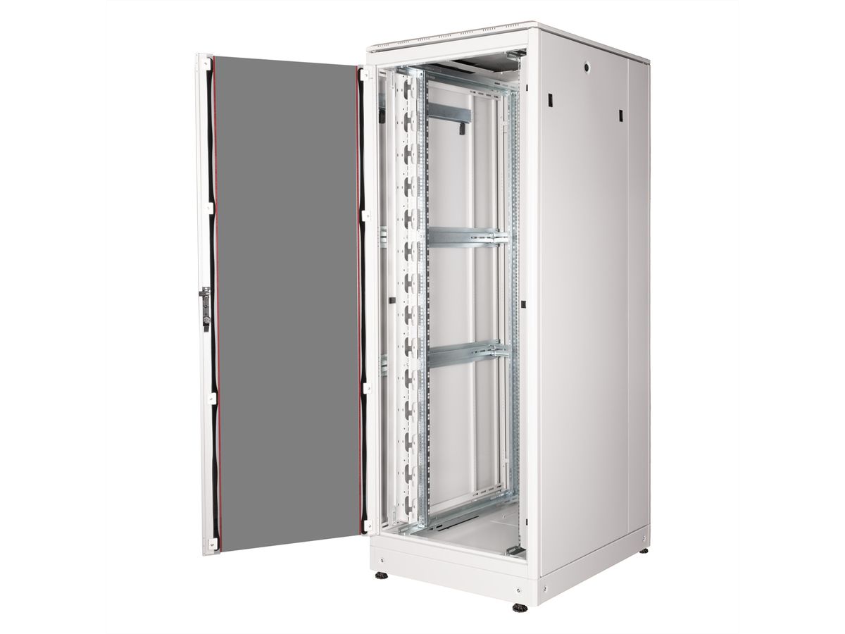 ROLINE 19-inch netwerkkast Pro 42 U, 800x1000 BxD Glazen deur grijs