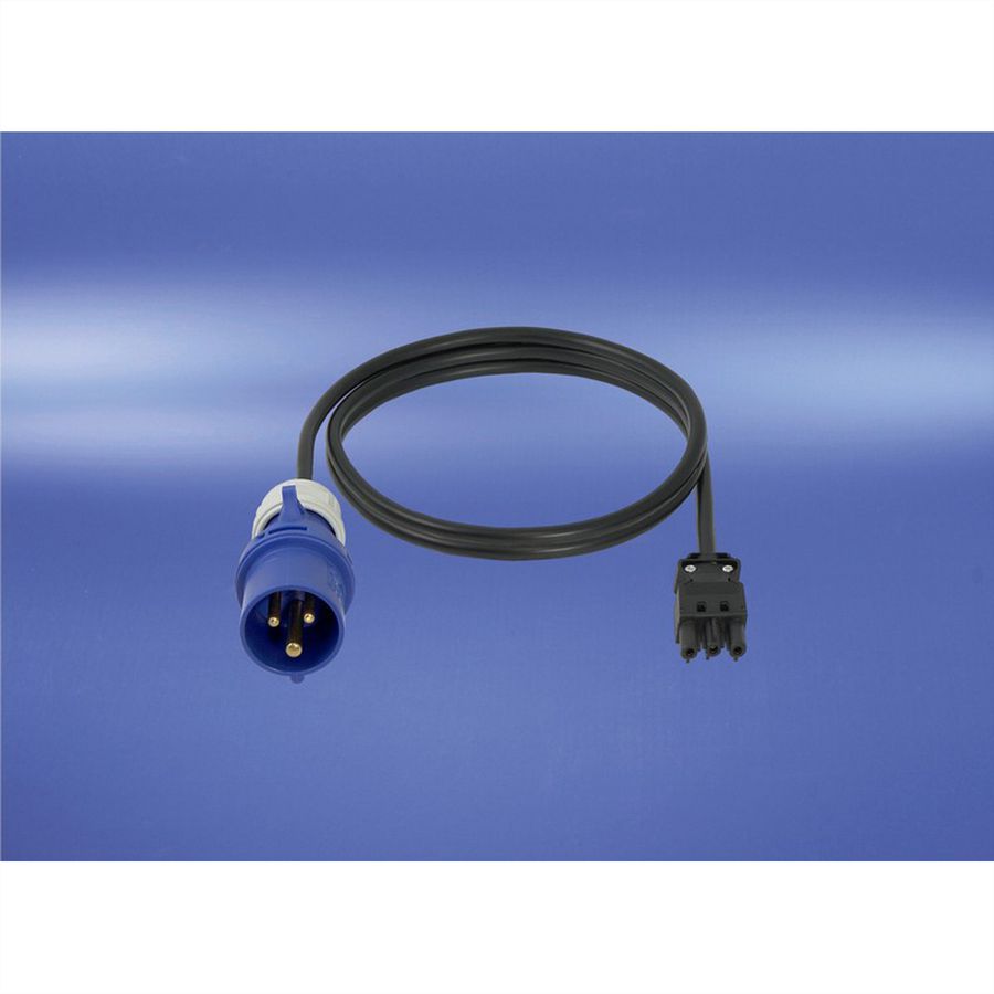 SCHROFF Wieland® Connecting Cables for Socket Strip, GST18, 2.5 m, IEC 60309