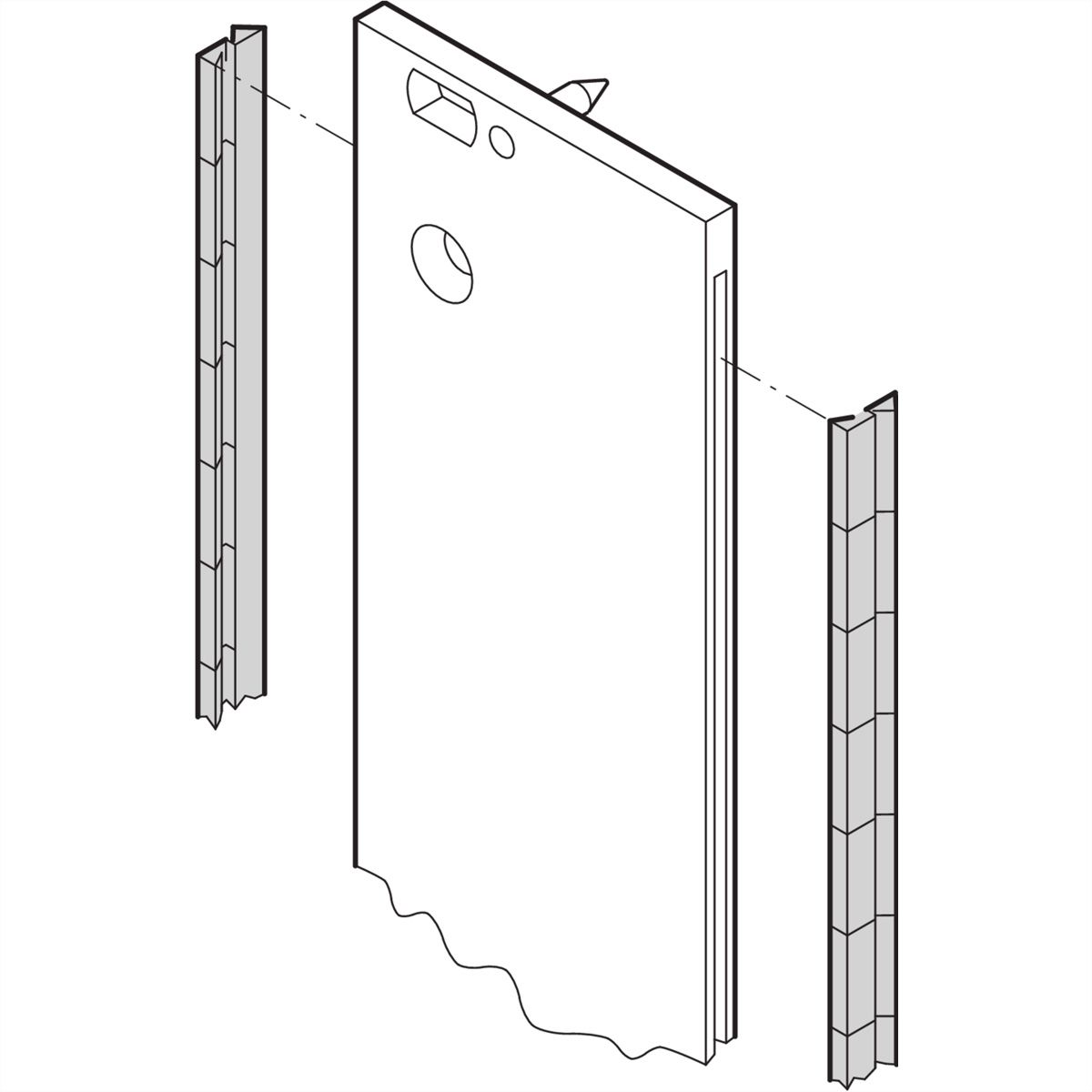 SCHROFF Front Panel EMC Stainless Steel Shielding Kit, 3 U, 10 pieces