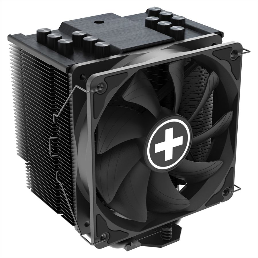 Xilence M906 AMD and Intel CPU Cooler, 120mm Black PWM FDB Fan, 250W TDP, black