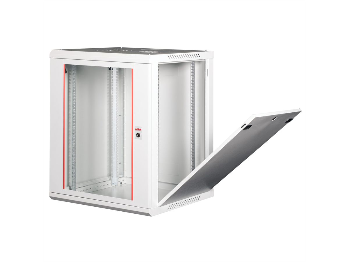 ROLINE 19-inch wandbehuizing Basic Plus 15U, 600x600 BxT grijs