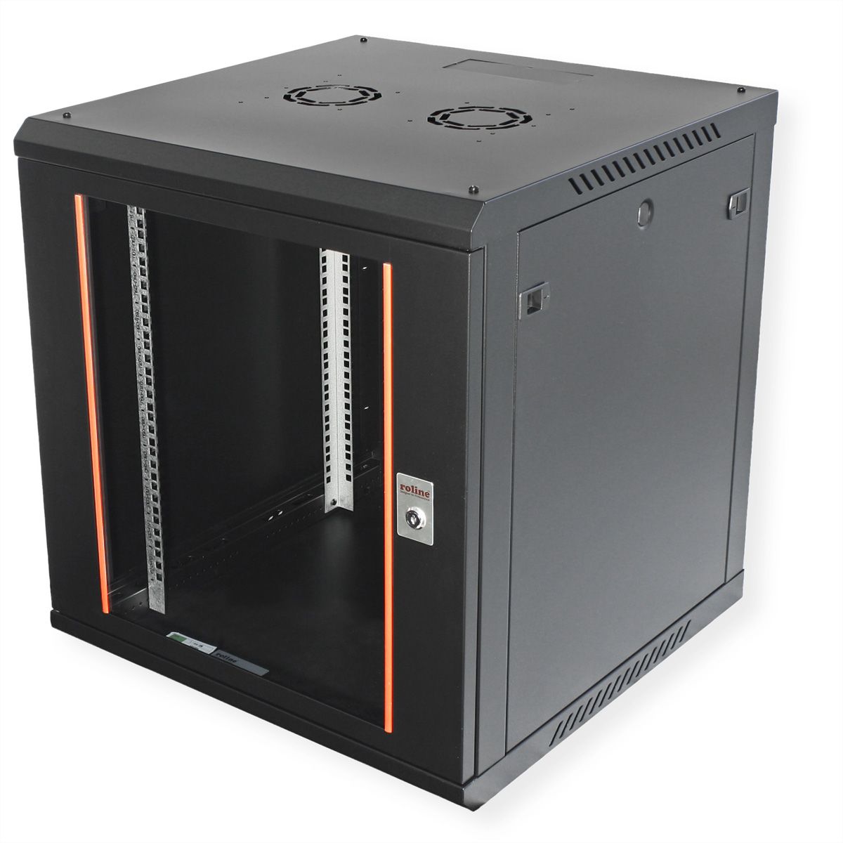 ROLINE 19" Wall Cabinet Basic Plus 12U, 600x600 BxT black