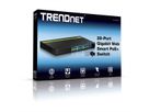 TRENDnet TPE-2840WS 28-poorts POE+ switch Gigabit Smart 24 PoE/PoE+ 4 SFP 195W