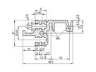 SCHROFF type DH-LD stable, long roof - MODULSCH. VORNE 84TE DH LD