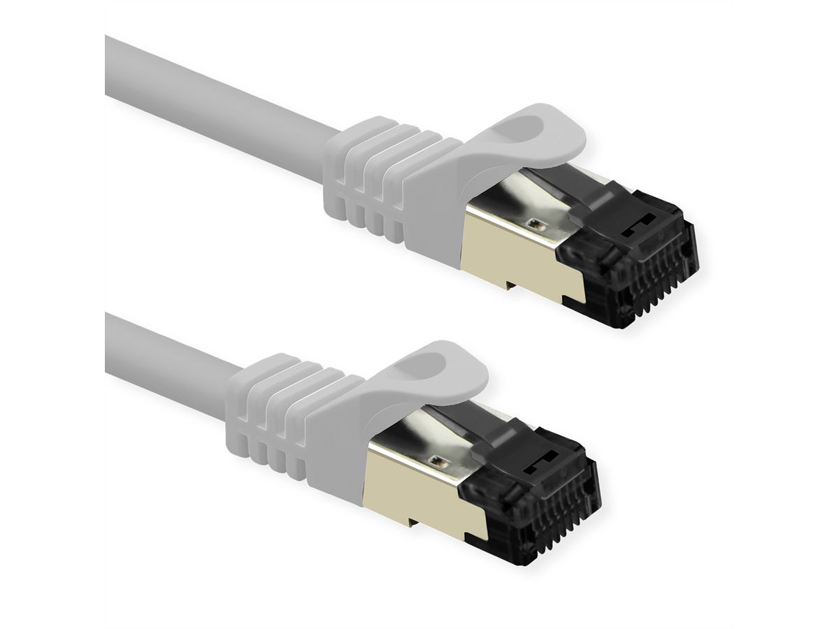 VALUE S/FTP-(PiMF-) Patchkabel Kat.8 (Class I), LSOH, Litzendraht, weiß, 3 m