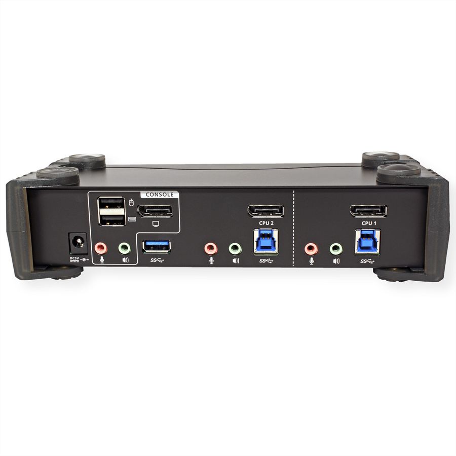 ATEN CS1922 2-poorts USB 3.0 4K DisplayPort KVM switch