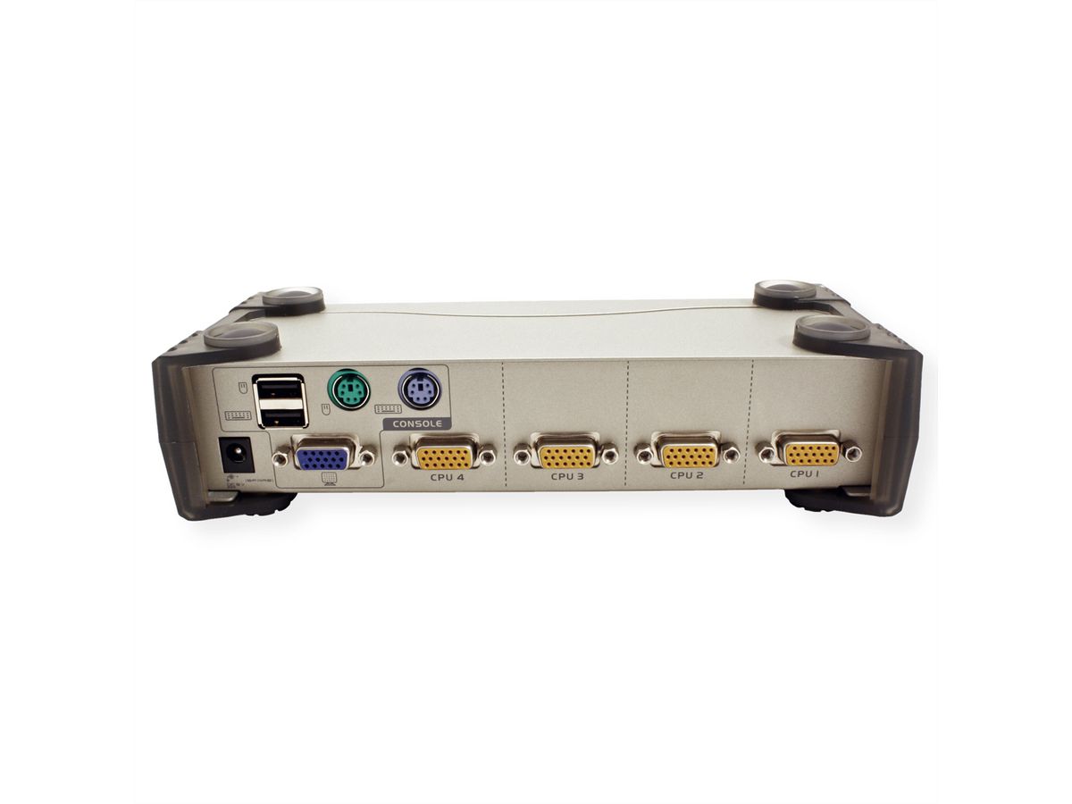 ATEN CS84U KVM Switch VGA, PS/2+USB, 4 Poorts