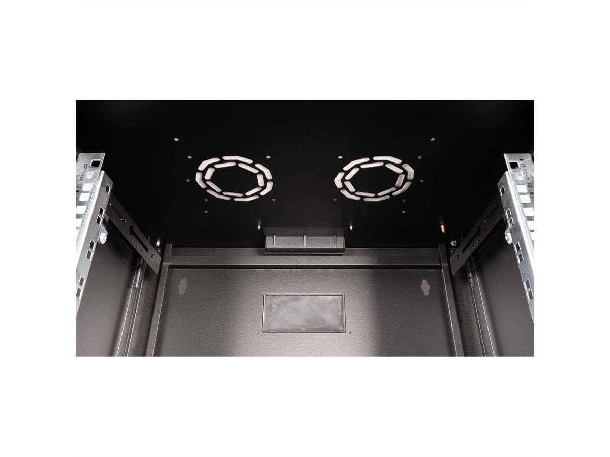 ROLINE 19-inch wandbehuizing Pro 7 U , 600x450 BxD zwart