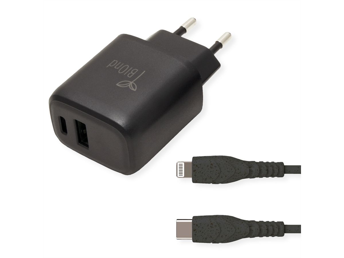 BIOnd BIO-CTL-20W PD 20W Oplader USB-C naar Lightning