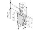 SCHROFF Microschakelaar voor AMC Carrier Mechanics, Normally Closed