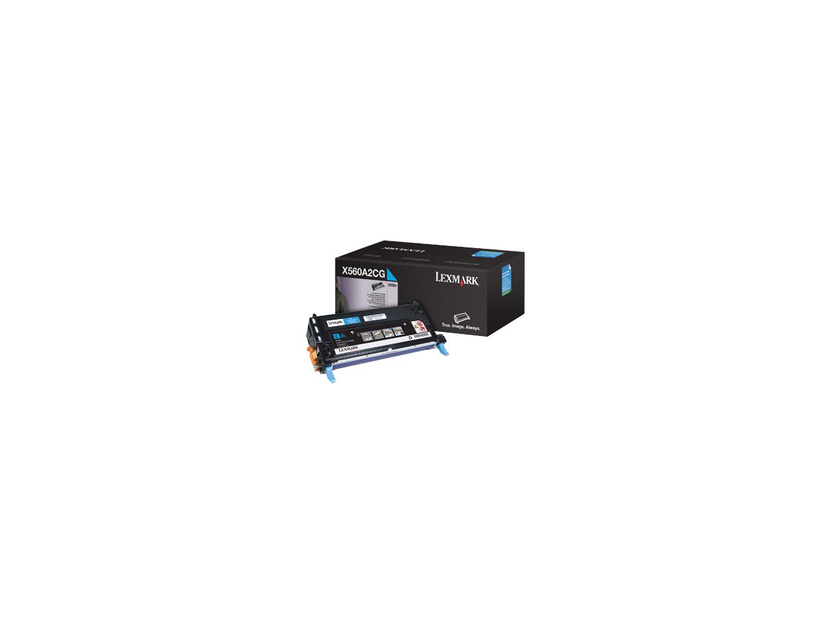 Lexmark X560 4K cyaan printcartridge