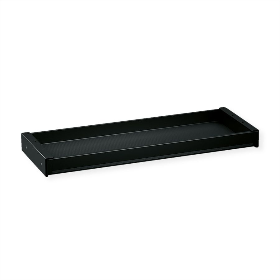 VALUE Ultra-Slim Underdesk Mount Storage Drawer, 758 mm width, black