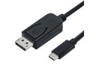 ROLINE Type C - DisplayPort Cable, M/M, 1 m