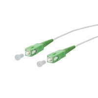 METZ CONNECT OpDAT glasvezelkabel, SC-S APC/SC-S APC OS2, 0,5 m