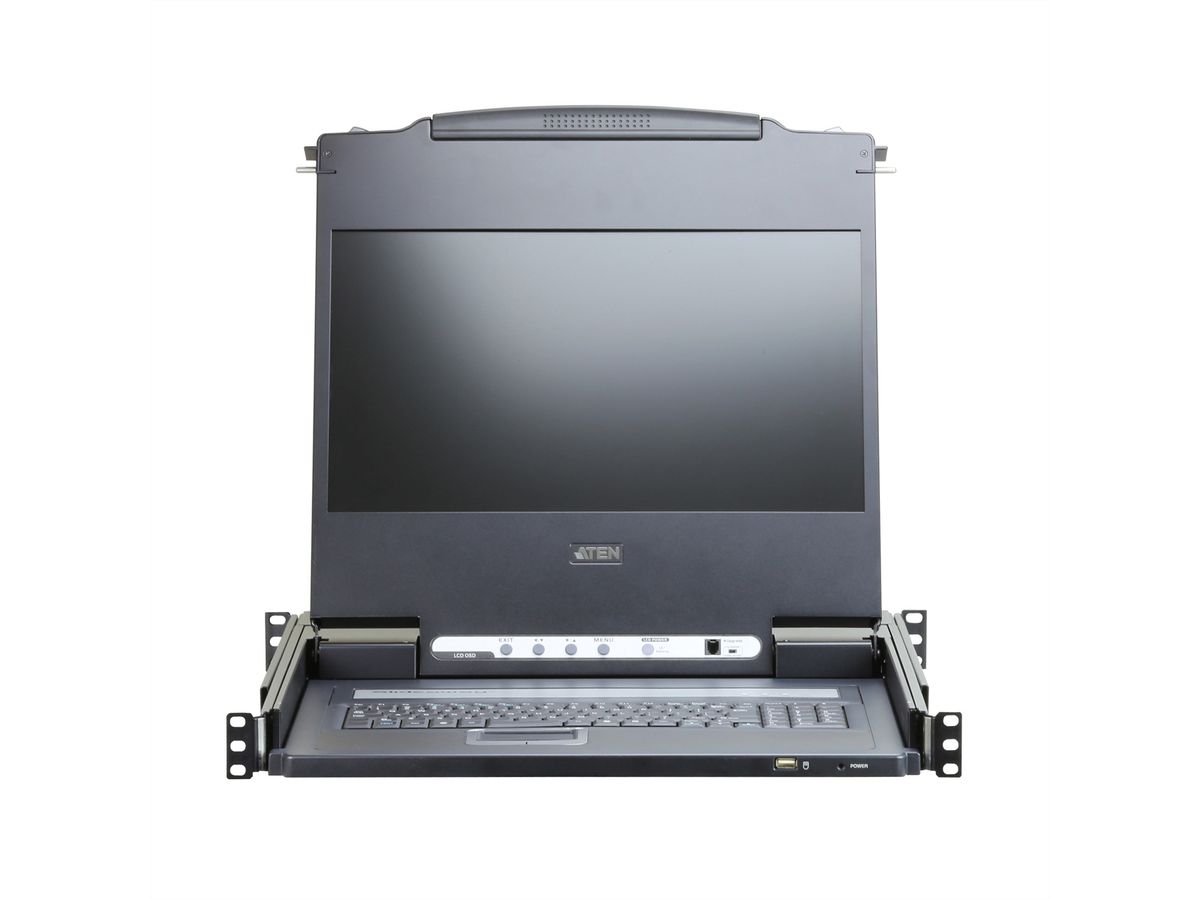 ATEN CL6700MW KVM-console, LCD, DVI, HDMI Full HD, DE-Layout