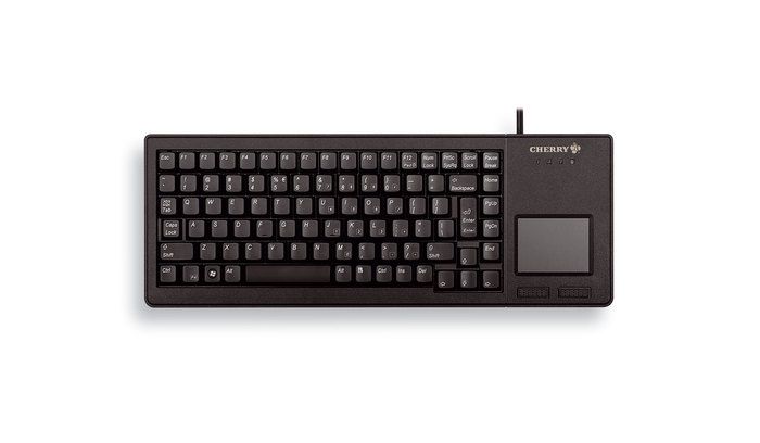 CHERRY XS Touchpad toetsenbord USB QWERTZ Duits Zwart