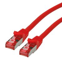 ROLINE patchkabel Cat.6 S/FTP (PiMF), componentniveau, LSOH, rood, 0,3 m