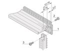 SCHROFF Z-rail voor verbindingsstuk, EN 60603-2, 40 HP