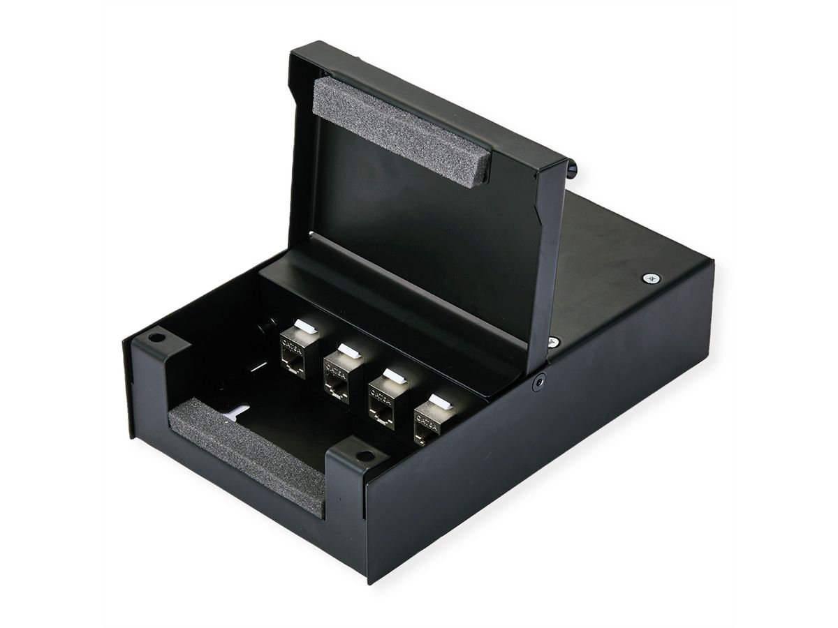 VALUE Consolidation Box, 4 Keystones, black