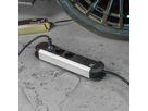 BACHMANN PRIMO stekkerdoos 3x geaard contact, aluminium, 1,75m