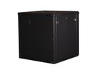 VALUE 19-Zoll Wandgehäuse 12HE, 600x600mm schwarz, Bausatz