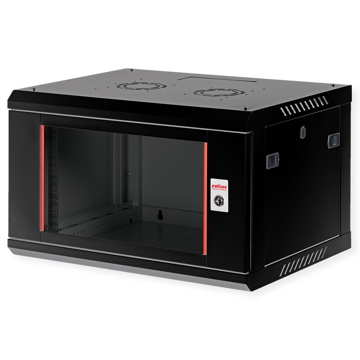 ROLINE 19" Wall Cabinet Basic Plus 6U, 600x450 BxT black