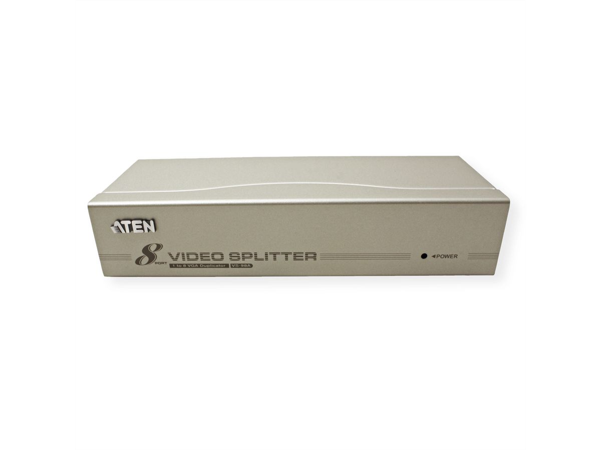 ATEN VS98A VGA Video Splitter, 300MHz, 8-voudig