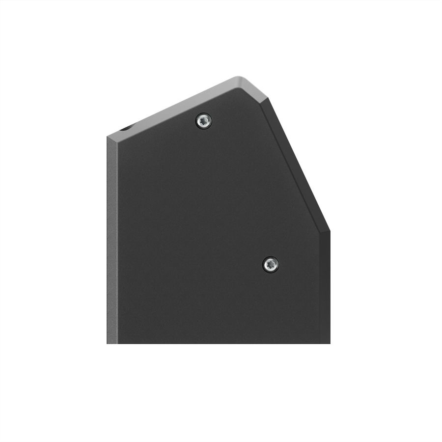 BACHMANN DESK 2xCEE7/3 1xCM GST18, black
