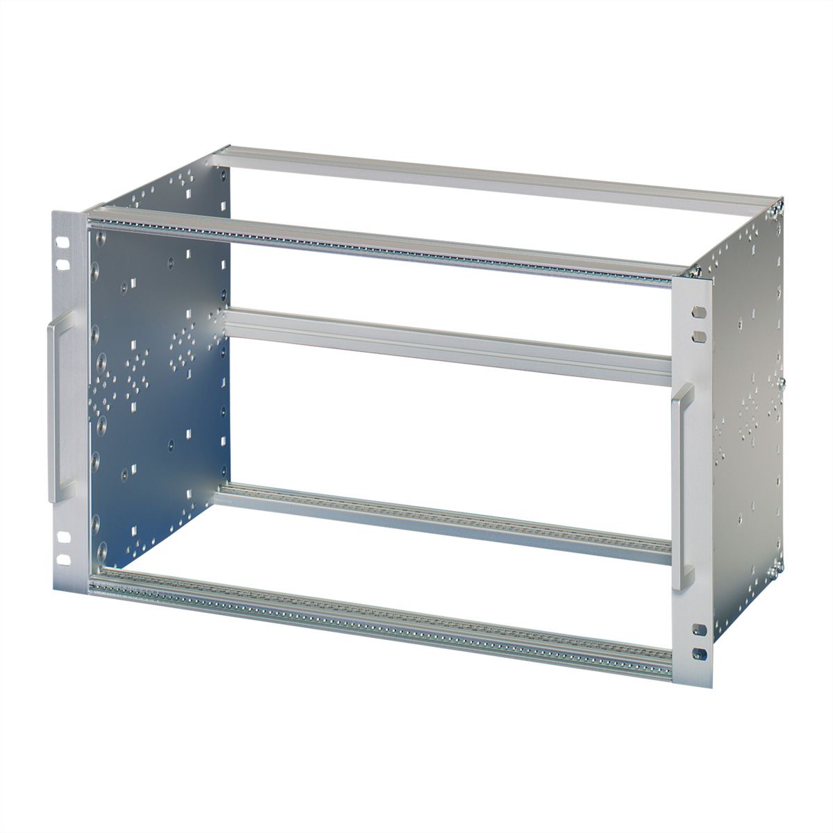 SCHROFF EuropacPRO 19" Subrack Kit for Railway, Retrofit Shielding, EN 50155, 3 U, 84 HP, 235 mm