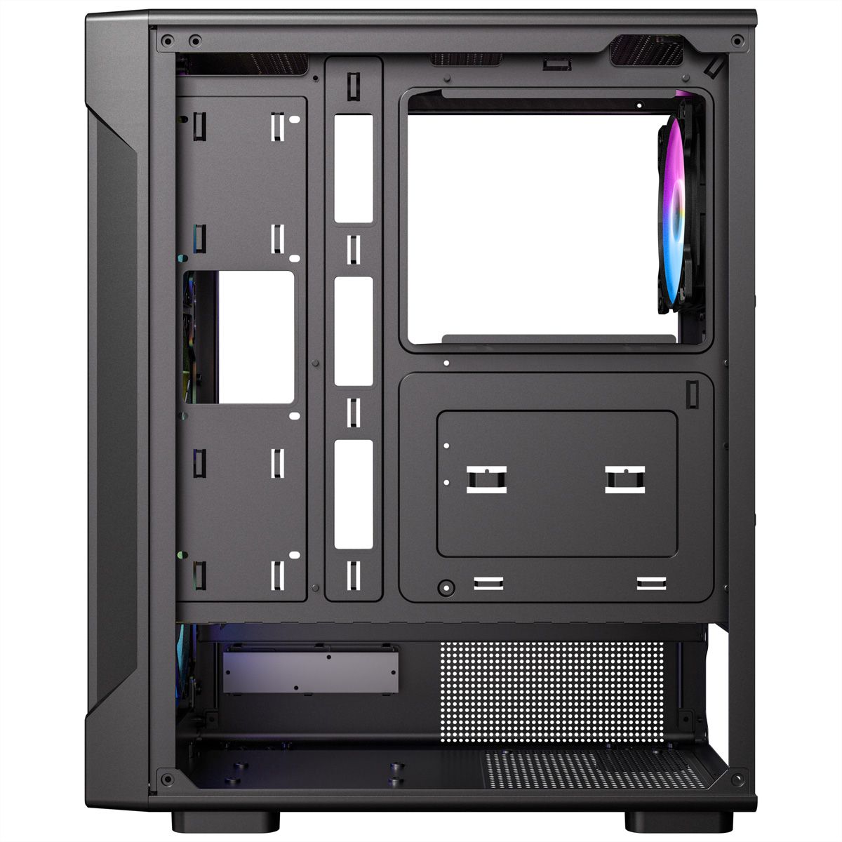 ANTEC VX-320 ARGB ATX, Micro-ATX, ITX Mid-Tower Gaming PC Case, black