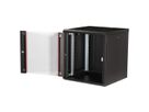 ROLINE 19-inch wandbehuizing Pro 12 U, 600x600 BxD zwart