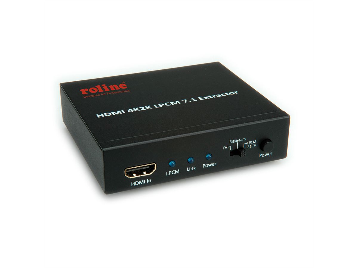 ROLINE HDMI 4K Audio Extractor LPCM 7.1