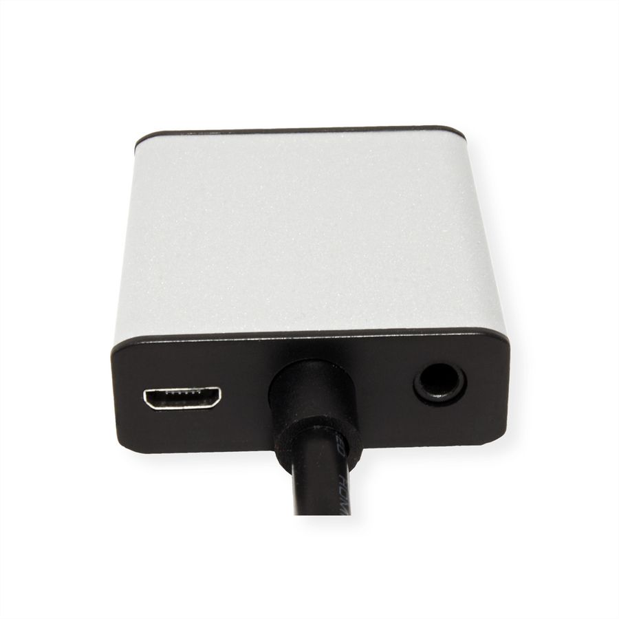 VALUE adapterkabel HDMI naar VGA+3,5 mm audio (stereo)