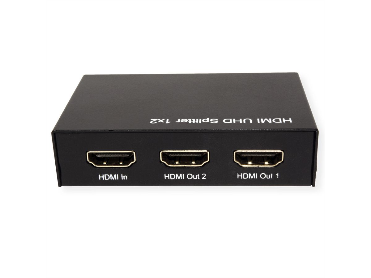 ROLINE 4K HDMI Video-Splitter, 2-voudig