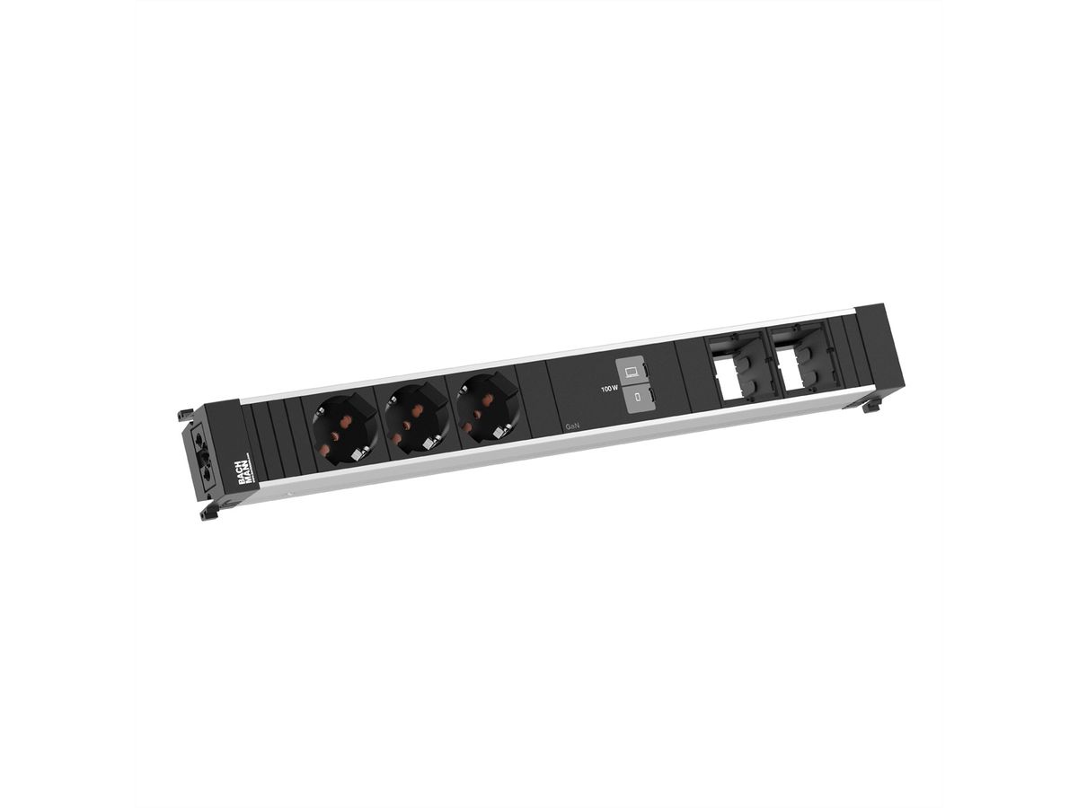 BACHMANN CONFERENCEF XL 3xP40, 1xUSB C/C 100W 2xCM