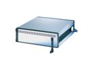 SCHROFF CompacPRO Achtervoet met rubberen inleg, 3 HE