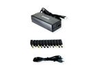 Xilence Universal Notebook Charger, XM012, 11 Adapters, LED Display, 120W