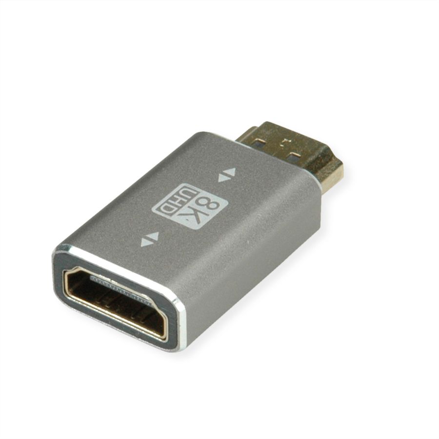 ROLINE 8K HDMI Adapter, HDMI Male/Female