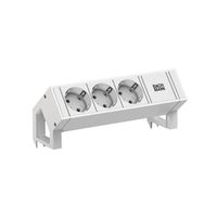 BACHMANN DESK2 wit 3xCEE7/3 0,2m GST18 RAL9010