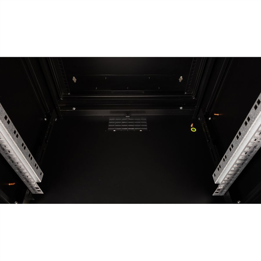 ROLINE 19-inch wall-mounted housing Pro 12 U, 600x600 WxD two-piece swivelling black