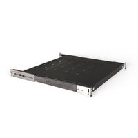 SCHROFF 19" Telescopic Shelf for Varistar, Novastar, Eurorack, 70 kg, RAL 7021, 800W 700D