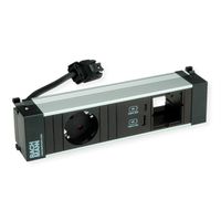 BACHMANN POWER FRAME S 1xCEE7/3 1xCM, 1xUSB 22W 0.2m GST18