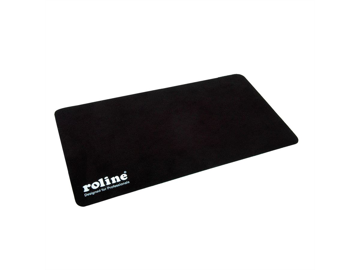 ROLINE Muismat, 3in1 Notebook Combo Mousepad, zwart