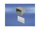 SCHROFF Static Handle Plastic in Trapezoid Form, Grey, 4 HP