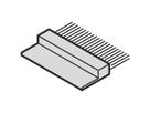 SCHROFF LAN behuizing borstelstrip voor glasvezel kleine koffer