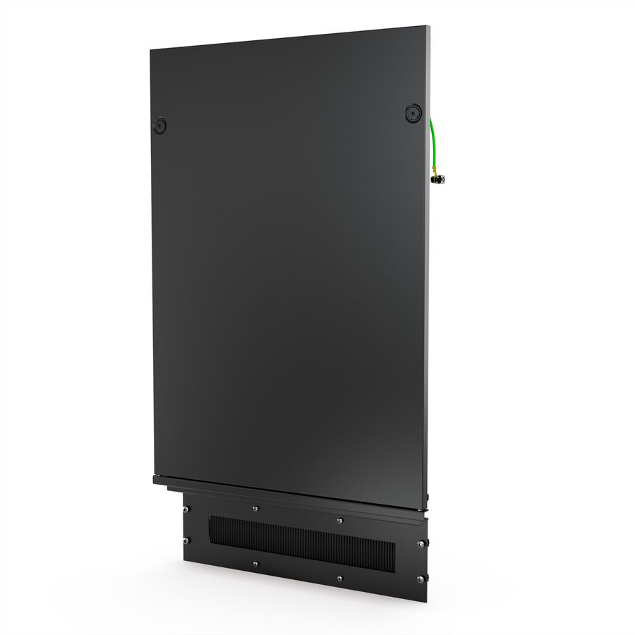 SCHROFF Novastar Rear Panel With Cable Ducting, RAL 7021, 20 U 553W